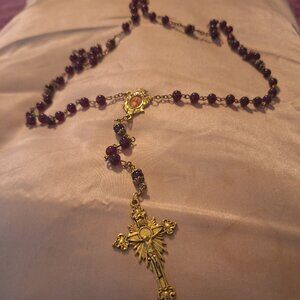 Vintage Rosery beaded